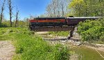 CVSR 6773 leads across Furnace Run.
